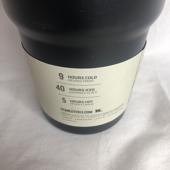 Stanley 30 oz Stainless Steel H2.0 Flowstate Quencher Tumbler Black NEW - Picture 5 of 9